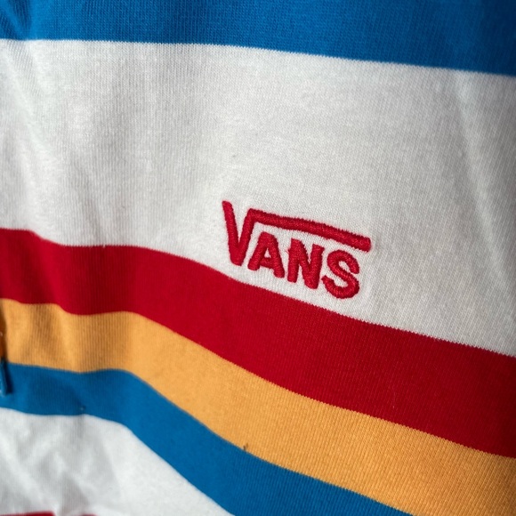Vans cropped polo shirt, size Large. - Picture 4 of 7